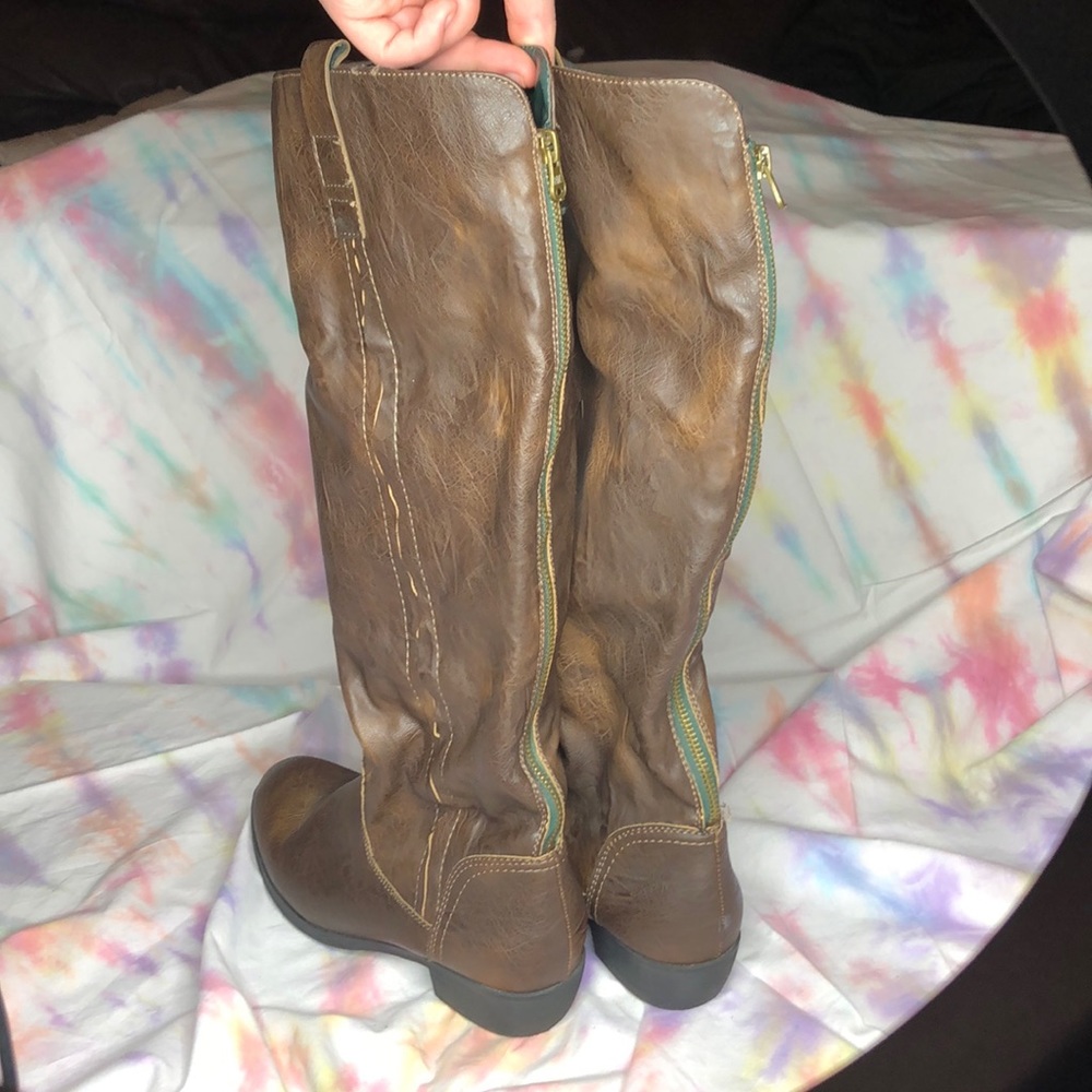 Knee High Brown Boots